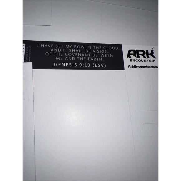 Postcard Lot Of 6 Ark Encounter Taking Back The Rainbow 🌈 Genesis 9:13 New - Picture 6 of 6